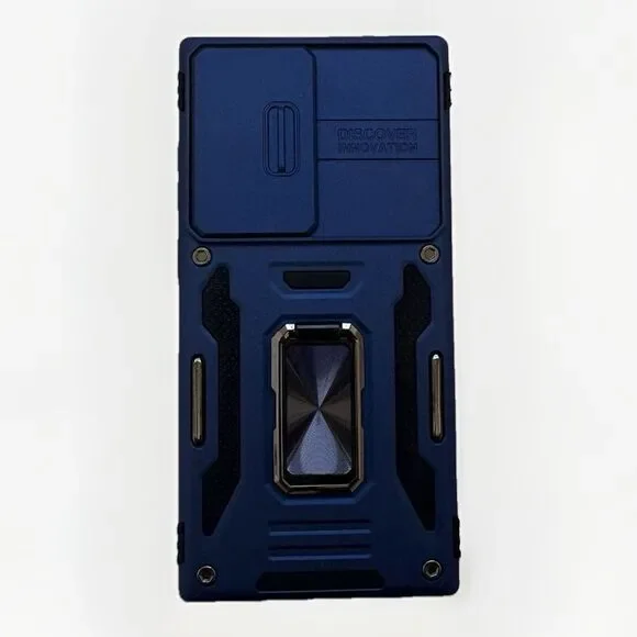 Phone Case For Galaxy S23 Ultra 6.8" With Kickstand & Camera Lens Cover - Picture 9 of 12